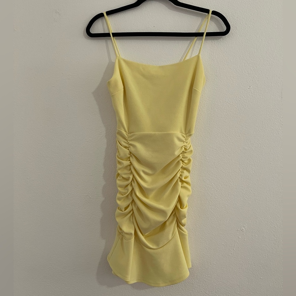 Cefian yellow dress size S